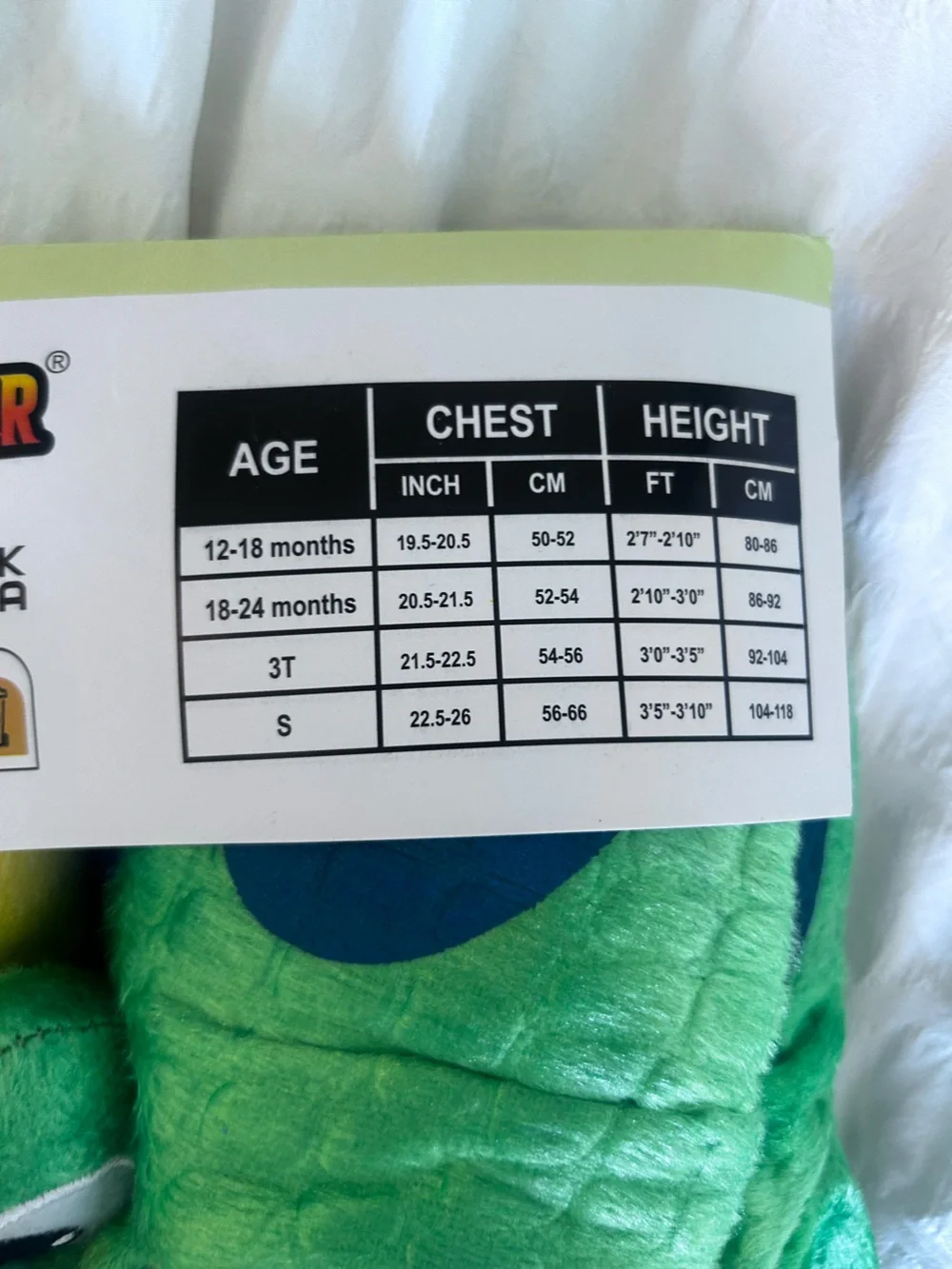 NWOT Spooktacular Creations Toddler Triceratops Dinosaur Halloween Costume 3T